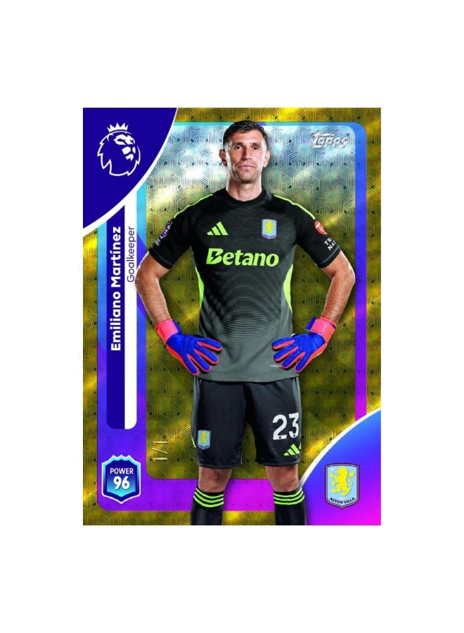 Topps Premier League 2025/2026 Collectible Football Trading Cards, Box of 28 Packs with 10 Cards/Pack (280 Cards) with 3 or more Special Insert Cards per Pack, Officially Licensed Product - Image 4